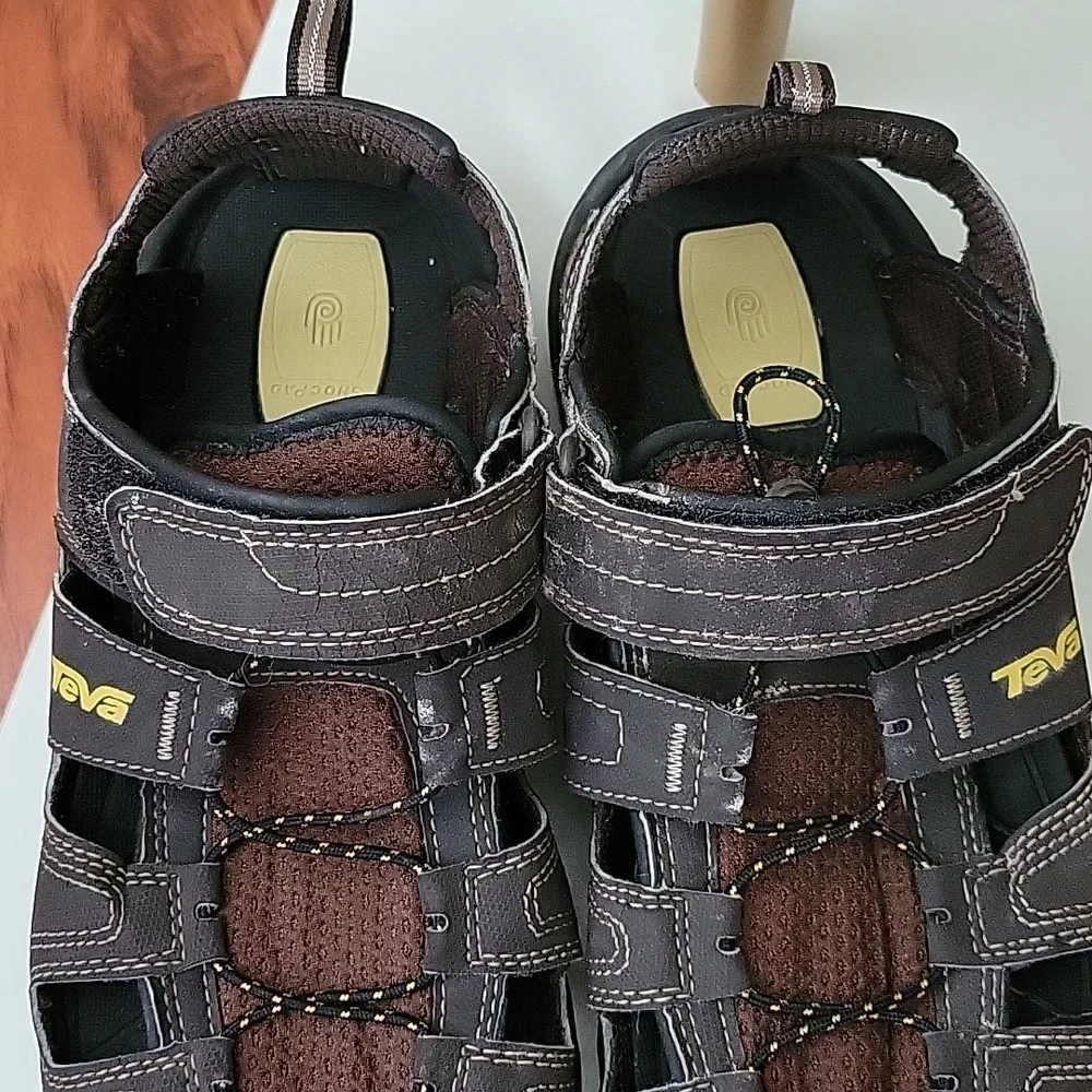 Teva Forebay Sandal for Men - Turkish Coffee Size 9